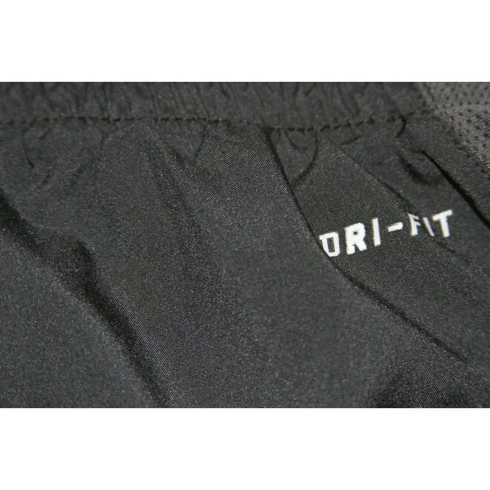 Nike Dri-FIT Athletic Shorts Gym Black Gray Liner Girls Size medium